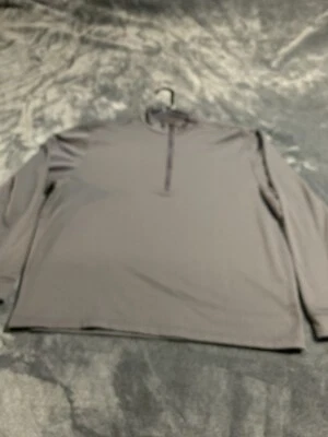 Pullover Walter Hagen 11 Majors 1/4 Cremallera Manga Larga Para Hombre XL Gris Foto 1 de 4