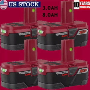 8.0Ah For Craftsman 19.2 Volt PP2030 C3 Lithium-Ion XCP Battery 11375 130279005 - Picture 1 of 17