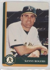 1998 Mother's Cookies Oakland Athletics Stadium Giveaway Kenny Rogers #6