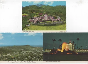 4 HONOLULU, HAWAII, Postcards, Lot - Picture 1 of 2