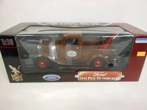 Road Signature 1934 Ford Pick Up Wrecker Brown (Die-cast - 1:18 Scale) - Picture 1 of 1