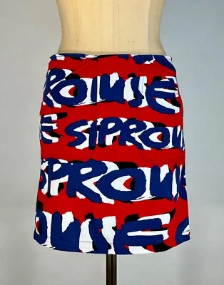 Modern graphic print graffiti logo STEPHEN SPROUSE x Target collab skirt size 2 - Image 1 of 4