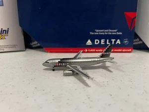gemini jets 1:400 spirit airlines A319 Old Livery Ultra Rare No Box SD - Picture 1 of 7