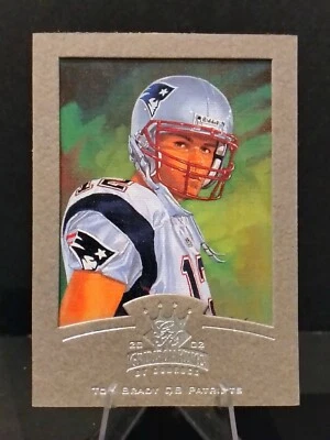 2002 GRIDIRON KINGS TOM BRADY CROWNING MOMENT /400 - Image 1 of 2