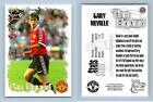 Gary Neville #21 Manchester Utd Fans Selection 1999 Futera Trading Card