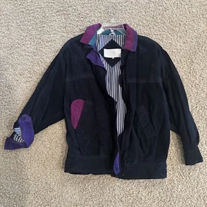 VINTAGE 90’s Avanti Suede Jacket Women’s Medium - Picture 1 of 9