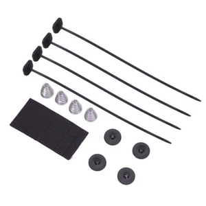 Car Radiator Power Fan Mounting Kit Zip Ties Tie Straps Tabs Tool Accessories - Picture 1 of 13