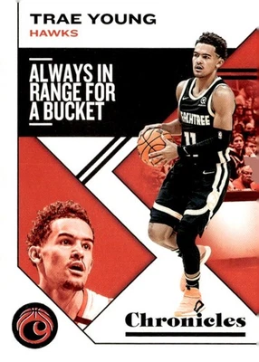 2019-20 Panini Chronicles Trae Young #12 - Image 1 of 2