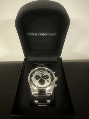 Reloj Cronógrafo Emporio Armani AR2434 - Batería Nueva, Nunca Usado Foto 1 de 4