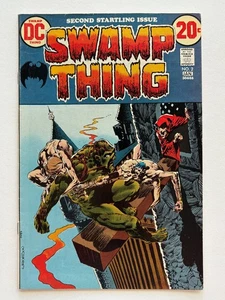 Swamp Thing #2 (1972) Bernie Wrightson FN+ range - Picture 1 of 4