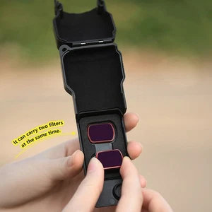 Coque pour DJI Pocket3 avec mat??riau ABS et emplacements de rangement pour filt - Photo 1 sur 12
