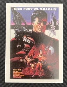 1991 Marvel 1st Covers Series II # 50 Nick Fury Vs Shield - Picture 1 of 2