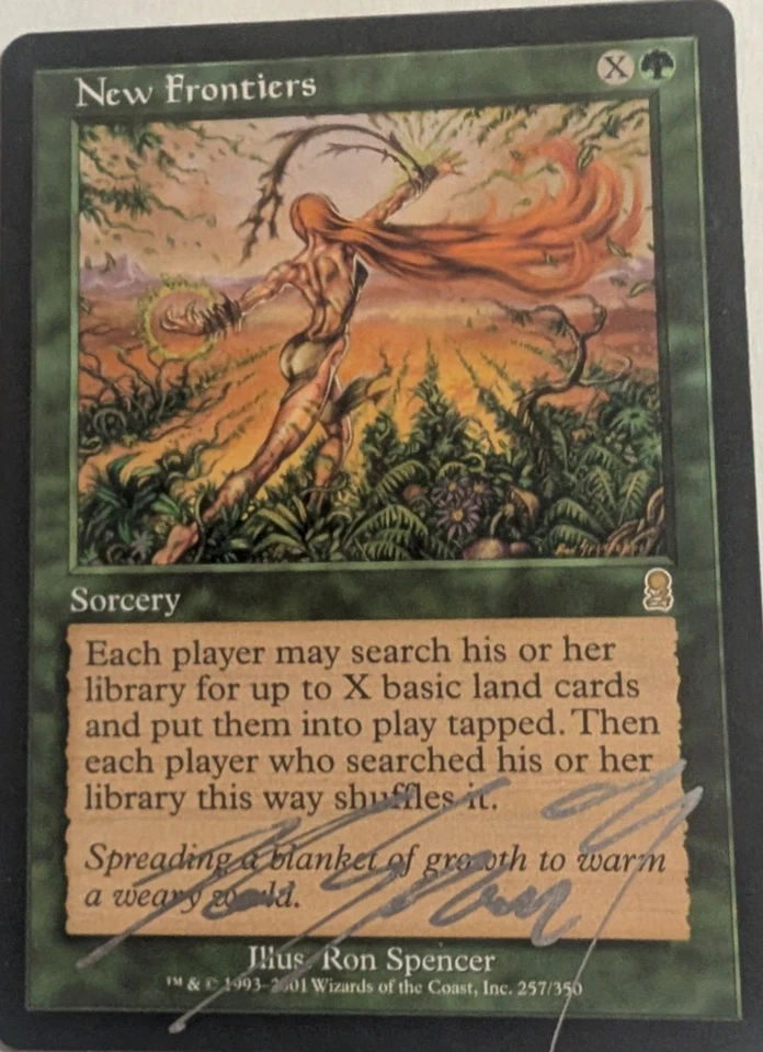 New Frontiers Odyssey Regular SIGNED by Ron Spencer - Image 1 of 1