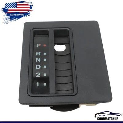 Automatic Floor Shift Indicator Bezel Trim New For 1997-2006 Jeep Wrangler TJ Foto 1 de 4