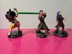 Star Wars Attacktix Hasbro 2005 3 Stück Hasbro lose Jedi, Clone & Obi-Wan  - Bild 1 von 19