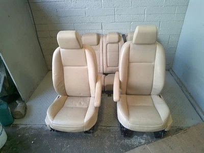 Freelander 2 Seats Set of Electric Leather Beige Land Rover 2006 to 2011 R07075 - Image 1 of 4