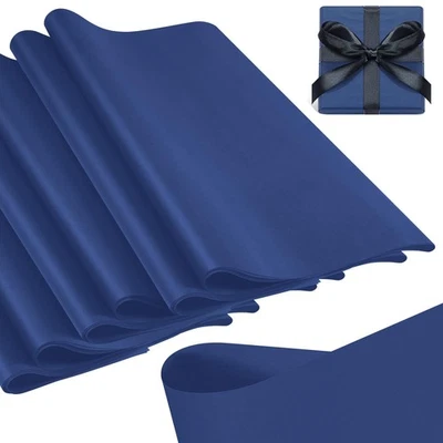 Qilery 500 Sheets Navy Blue Tissue Paper Bulk for Gift Bags 15 x 20 Inch Acid... - Image 1 of 4