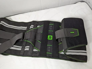 Rakiie  Lumbar Support Lower Back Brace with Removable Pad - Regular 28"-50" - Picture 1 of 5