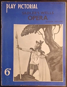 1937 PLAY PICTORIAL ARNOLD MATTERS CECILIA WESSELS ON COVER SADLERS WELLS 05773 - Picture 1 of 24