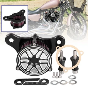 Air Cleaner Red Intake Filter For Harley Touring Trike 2008-2016 Softail 16-17 - Picture 1 of 17