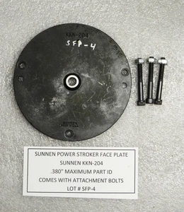 SUNNEN KKN-204 FACE PLATE FOR POWER STROKING UNITS - LOT # SFP-4 - Picture 1 of 1
