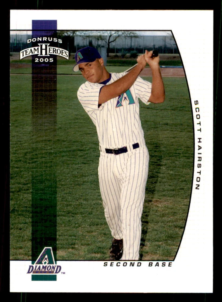 2005 Donruss Team Heroes  #26 Scott Hairston Arizona Diamondbacks - Image 1 of 2