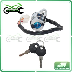 For SUZUKI SAVAGE LS 650 S40 LS650 1986-2005 IGNITION SWITCH W/ KEYS 37110-24B03 - Bild 1 von 6