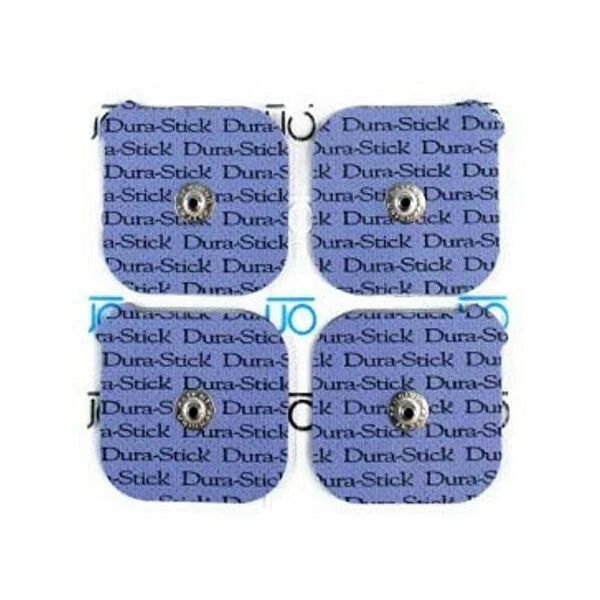 COMPEX ELETTRODI 5x5 CM DURA-STICK - 1 BUSTA ELETTRODI ATTACCO SNAP BOTTONE