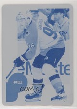 2022 Upper Deck MVP 20th Anniversary Printing Plate Cyan 1/1 Mikko Rantanen 13bg