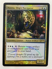 Hanna, Ship's Navigator - Foil - Judge Promo - MTG - Near Mint - English - Magic
