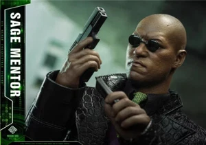 Figura de acción Present TOYS PT-sp76 1/6 Laurence Fishburne abrigo de cuero - Imagen 1 de 8