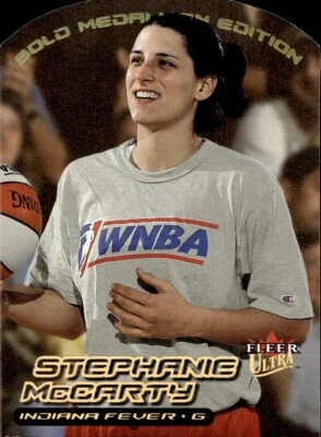 2000 Ultra WNBA Gold Medallion Stephanie White McCarty Indiana Fever Head Coach - Image 1 of 2