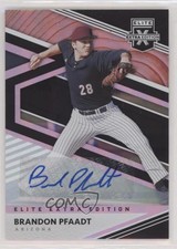 2020 Panini Elite Extra Edition Signatures Brandon Pfaadt #156 Auto