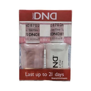 DND Duo Matching Soak-Off Gel & Nail Polish - #870 - Tea Time - Picture 1 of 2