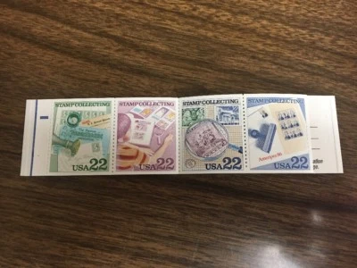 2198-2201b Missing Black 2198,2201. Complete Booklet Of Two Panes. Cat. $100 - Image 1 of 2