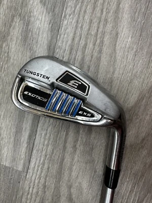 Tour Edge Exotics EXS Tungsten 7 Iron Blue Graphite Club - Image 1 of 4