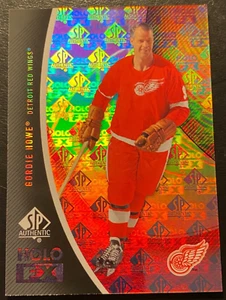 Gordie Howe 2010-11 Insert SP Authentic Holo FX #FX9 Detroit Red Wings - Picture 1 of 2