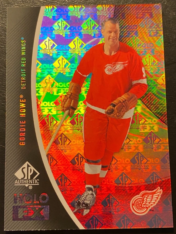 Gordie Howe 2010-11 Insert SP Authentic Holo FX #FX9 Detroit Red Wings - Image 1 of 2