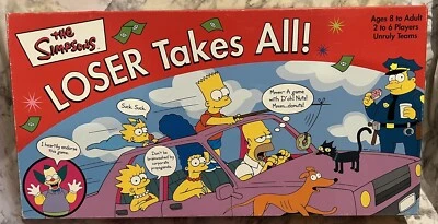 The Simpsons - Loser Takes All - Jogo de tabuleiro - 072348313685 - Imagem 1 de 4
