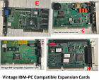 [B] One (1) Vintage IBM PC expansion Card, Untested, Sold As Is