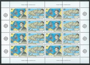 1992 EUROPA AMERICA COLOMBO GRECIA MINIFOGLIO MNH ** - B - Picture 1 of 1