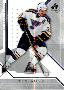 2006-07 SP Authentic #13 Doug Weight 