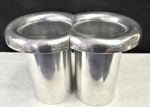 2-3/4" OD x 5" Tall  Pair of Ram Tubes Polished Aluminum  Crower-Kinsler Hilborn - Picture 1 of 3