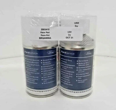 (91,80€/1L) Ford Race Rot Spraydose Lackspray mit Klarlack Original 2583415 - Bild 1 von 2