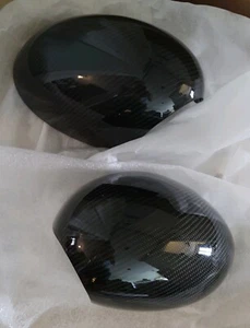 Mini Cooper OEM Countryman Paceman R60 R61 R55 Carbon Fiber Side Mirror Covers - Picture 1 of 3