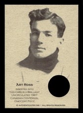 #K012 ART ROSS Oddball Hockey 1967 Coin Card FREE SHIPPING