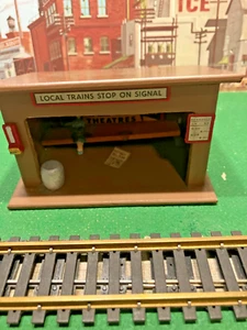 VINTAGE MINI CRAFT AMERICAN FLYER S & O GAUGE #210 "LOCAL TRAINS" BROWN STATION - Picture 1 of 5