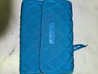Vera Bradley Blue Quilted small wallet fabric preowned