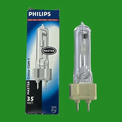 35W Philips G12 HID Master Colour CDM-T 830 METAL HALIDE CERAMIC Light Bulb Lamp - Image 1 of 4