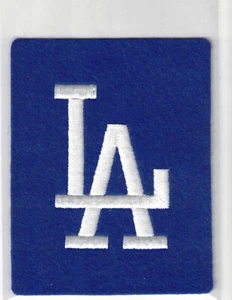 LA Los Angeles Dodgers 3.5"x4.5" Embroidered Iron On Patch Free Shipping. - Picture 1 of 2